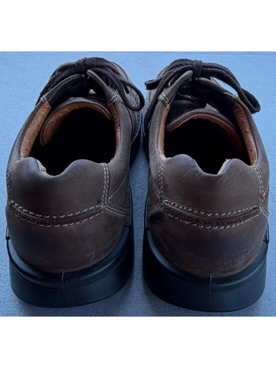 ECCO Fusion II Casual Lace-up Leather Shoes Cocoa Brown Men\'s Size 10-10.5/EU 44 main image 11